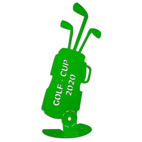 Golfzeichen Pokal Golf-Bag