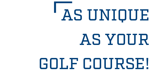 Slogan von Golfzeichen